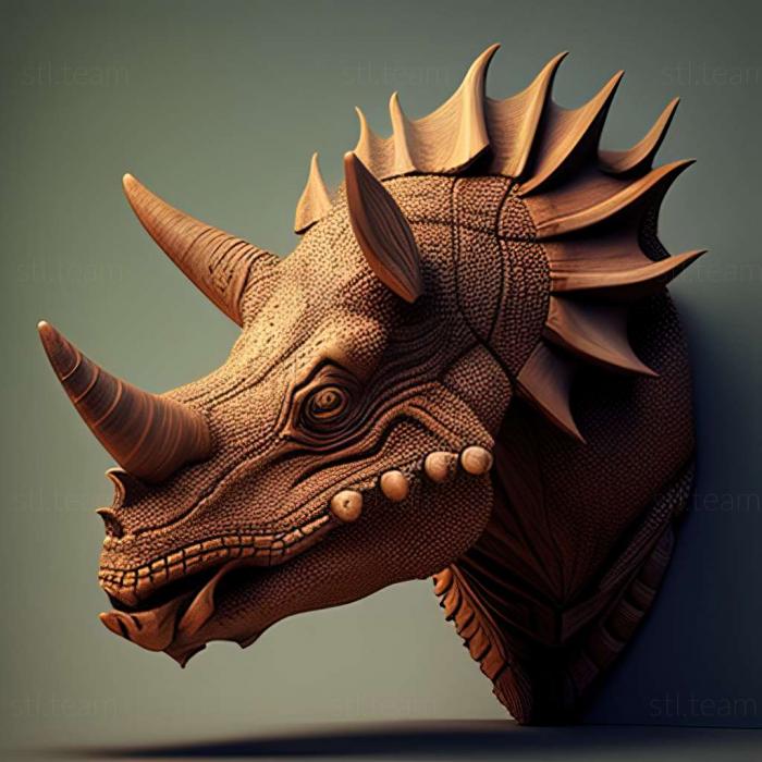 3D model Mojoceratops (STL)